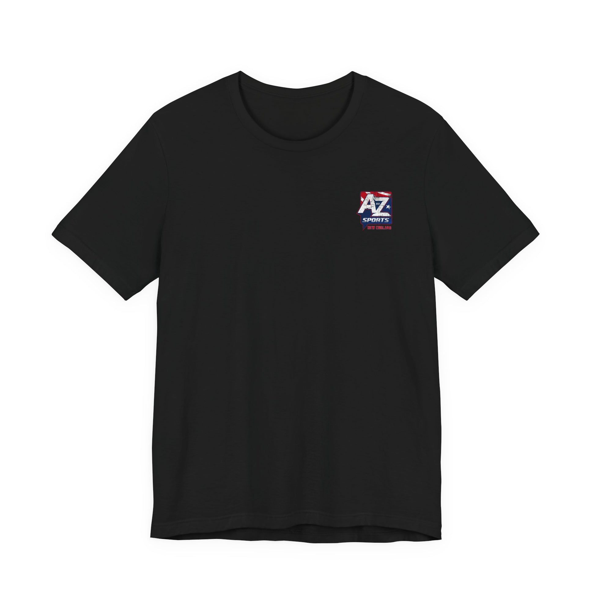 A to Z Sports Patriots Distressed Pocket T-Shirt
