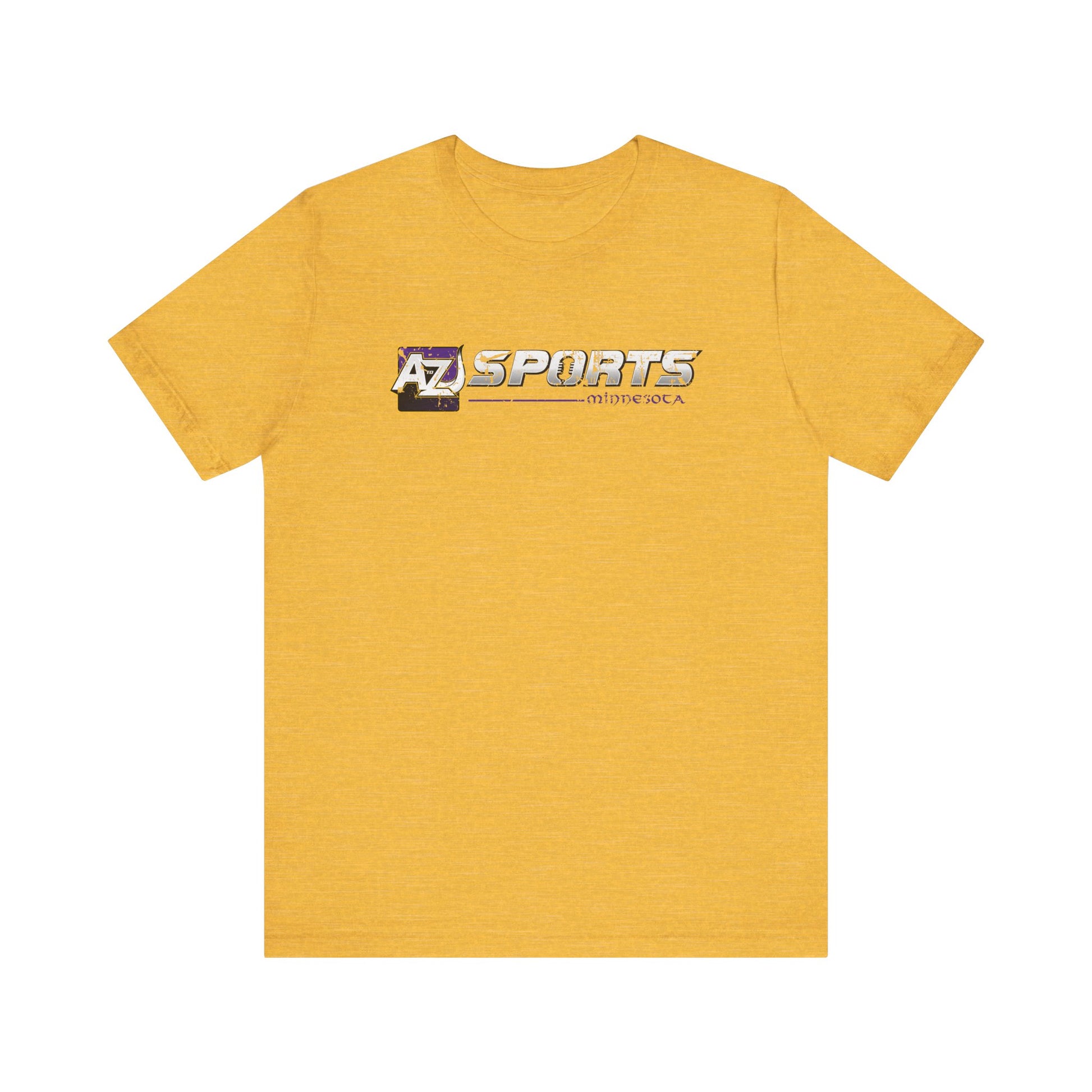 A to Z Sports Vikings Distressed Horizontal T-Shirt