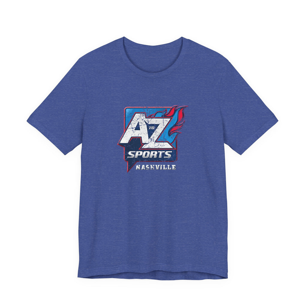 A to Z Sports Nashville Distressed T-Shirt