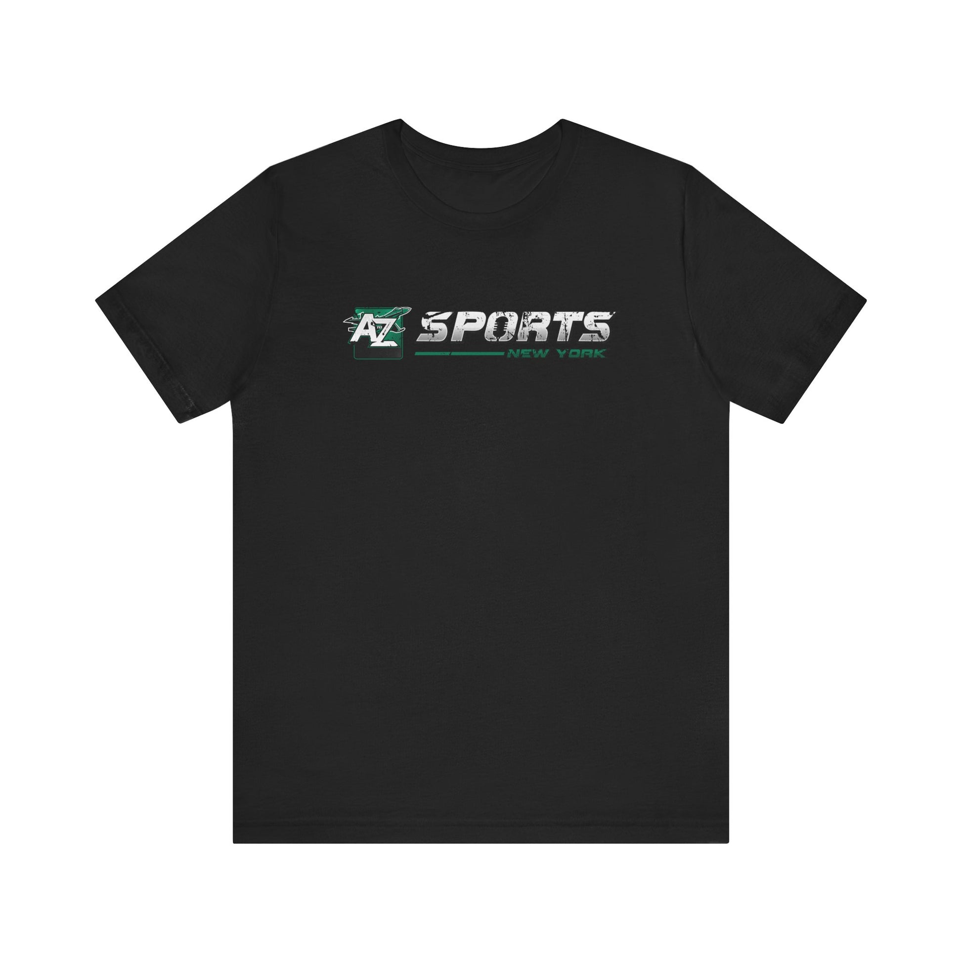 A to Z Sports Jets Distressed Horizontal T-Shirt