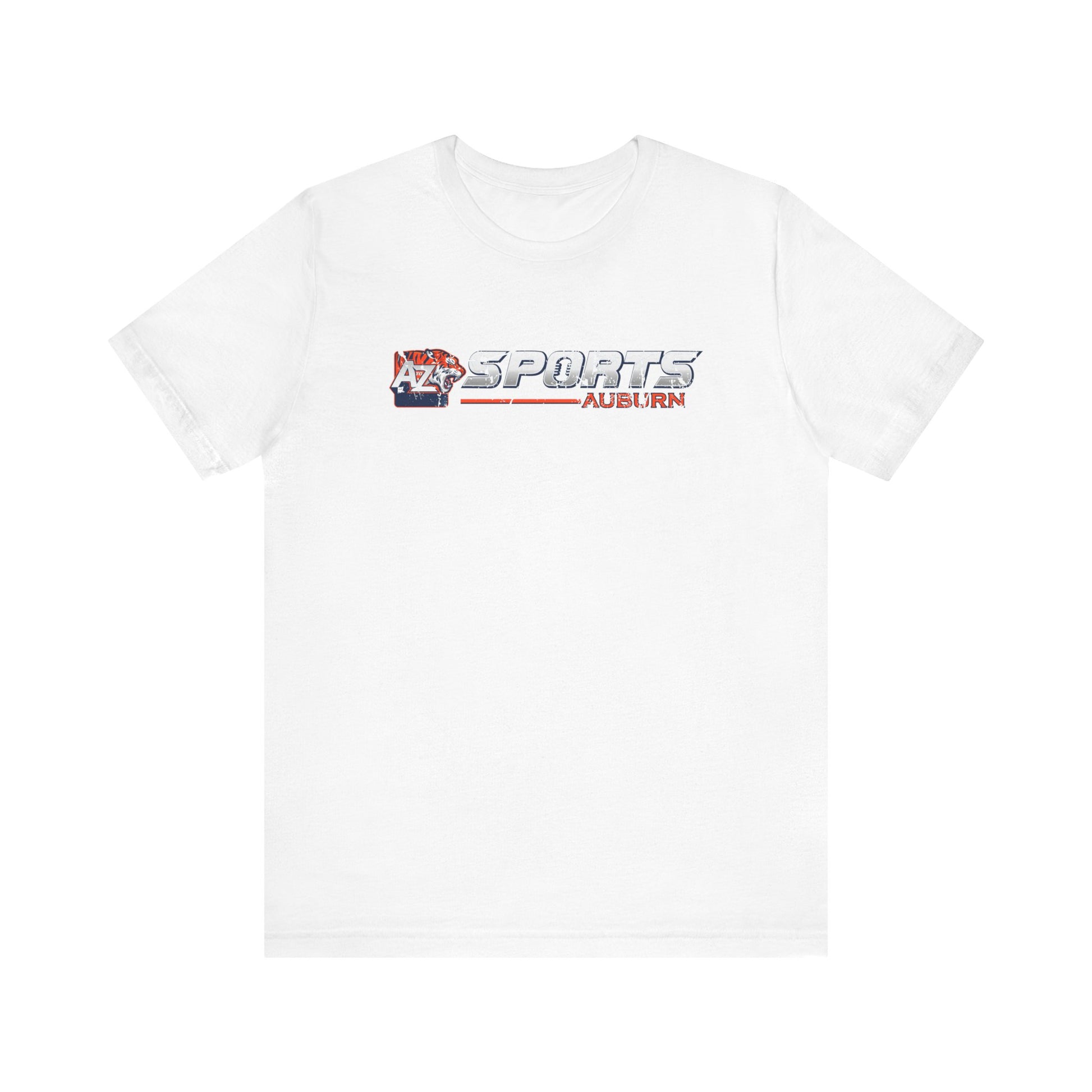 A to Z Sports Auburn Distressed Horizontal T-Shirt