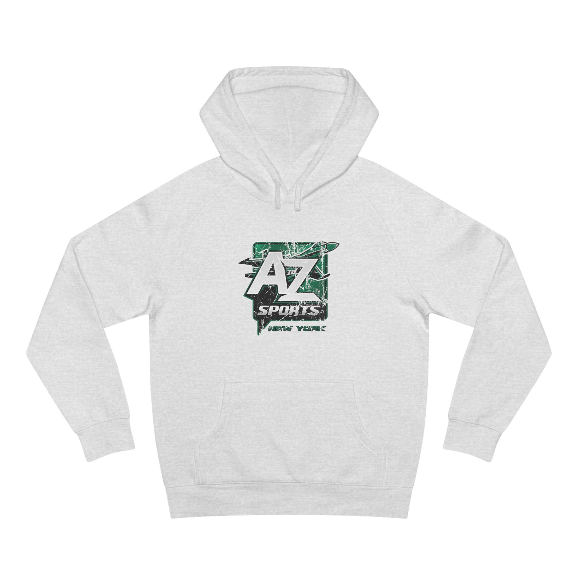 A to Z Sports Jets Distressed Hoodie
