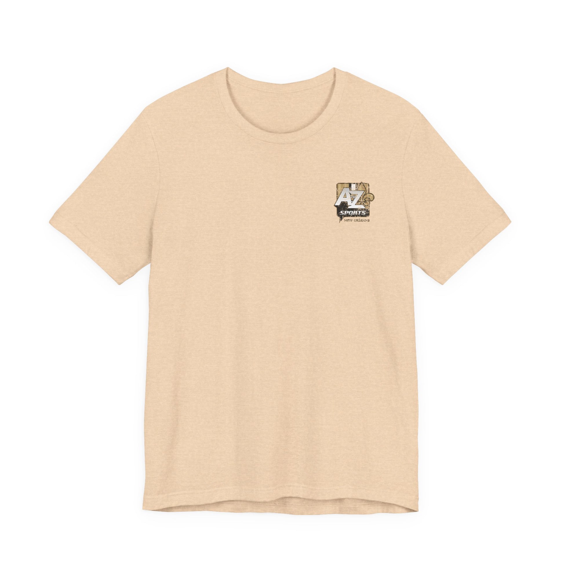 A to Z Sports Saints Distressed Pocket T-Shirt