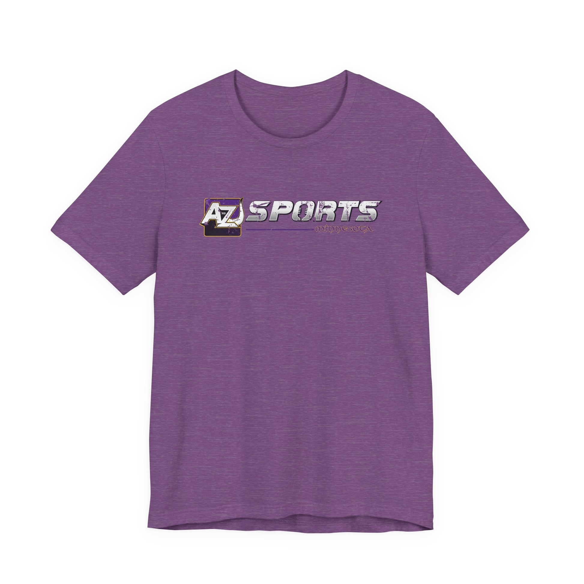 A to Z Sports Vikings Distressed Horizontal T-Shirt