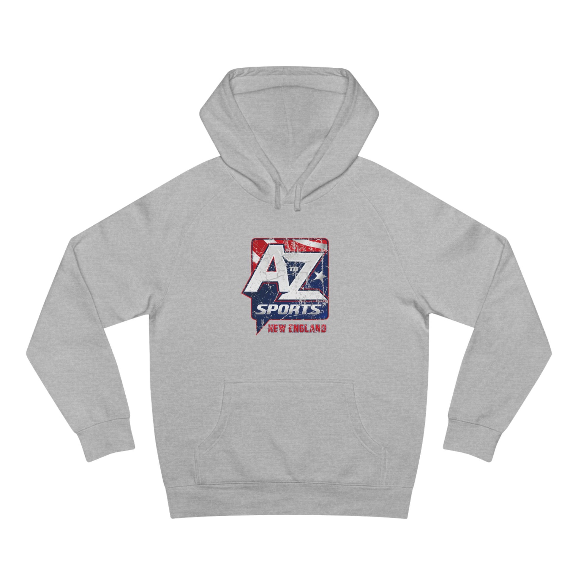 A to Z Sports Patriots Distressed Hoodie