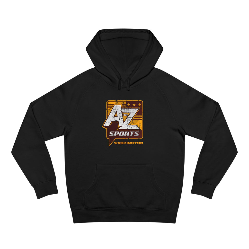 A to Z Sports Commanders Distressed Hoodie