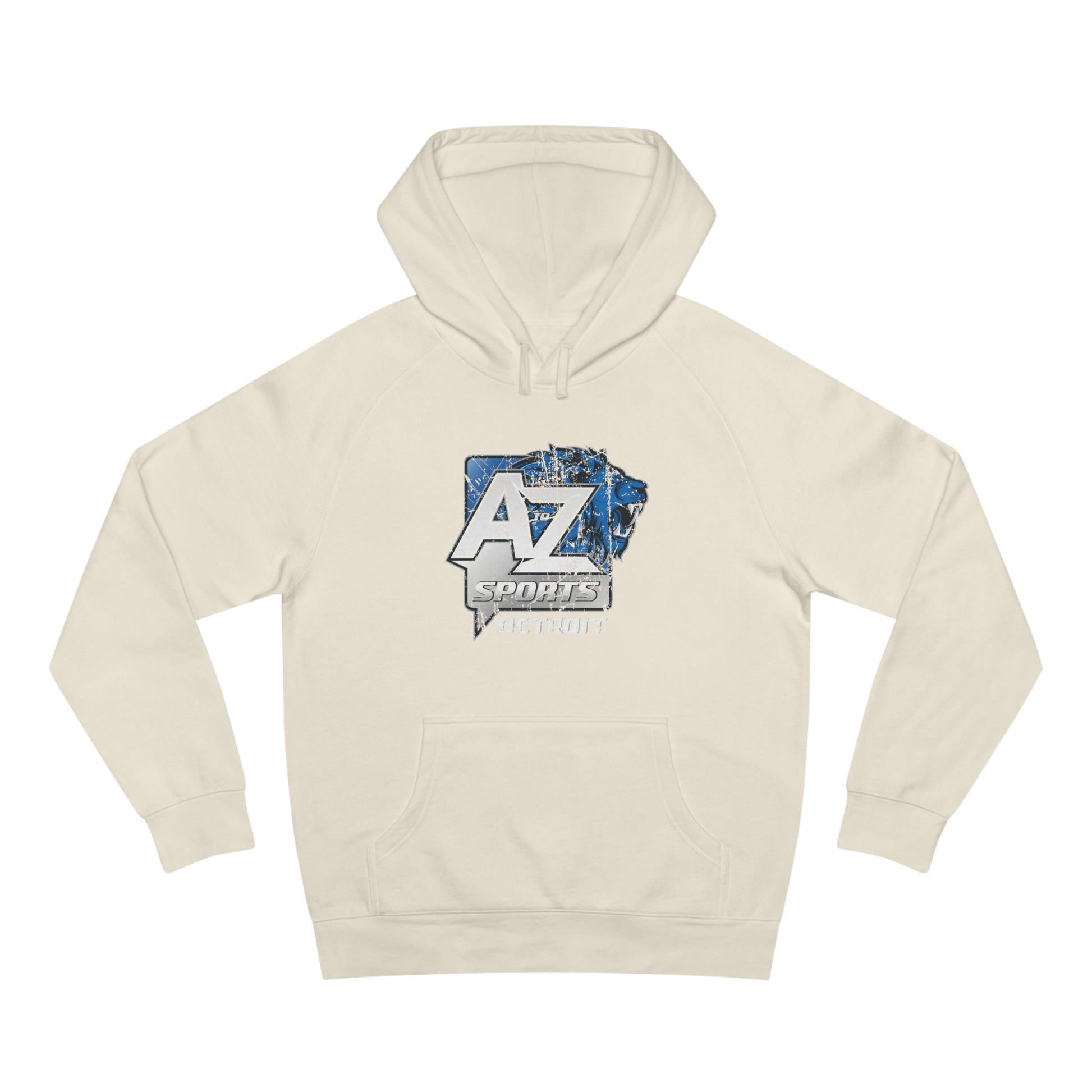A to Z Sports Lions Distressed Hoodie