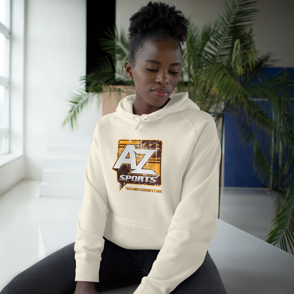 A to Z Sports Commanders Distressed Hoodie