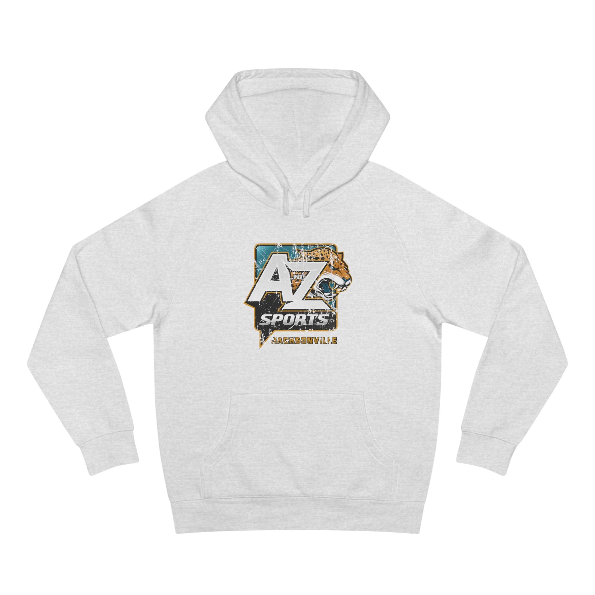 A to Z Sports Jaguars Distressed Hoodie