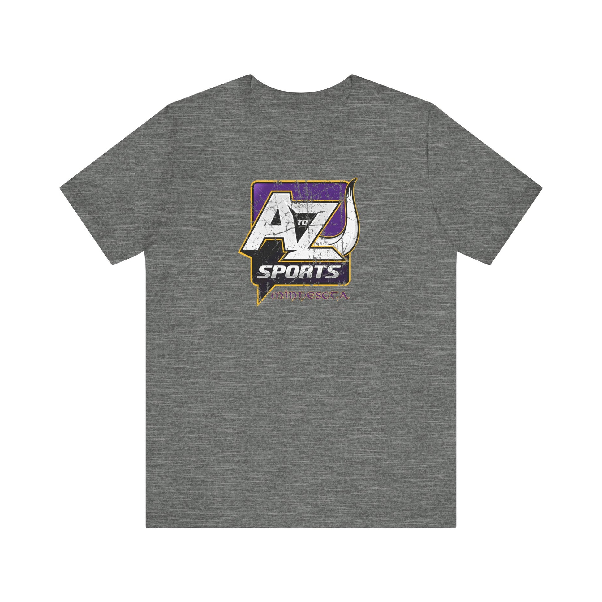 A to Z Sports Vikings Distressed T-Shirt