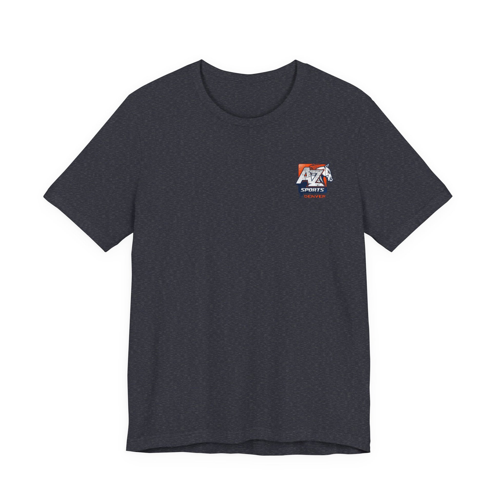 A to Z Sports Broncos Distressed Pocket T-Shirt