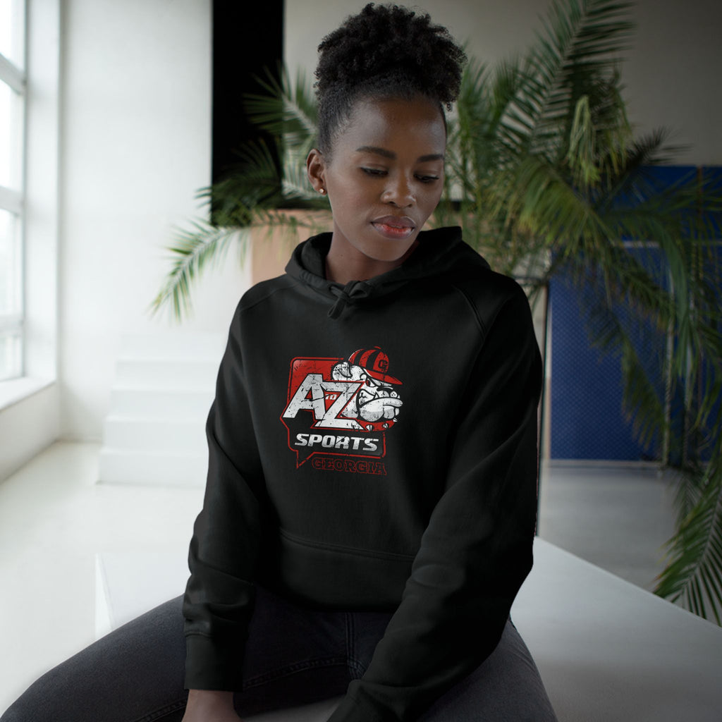 A to Z Sports Georgia Distressed Hoodie