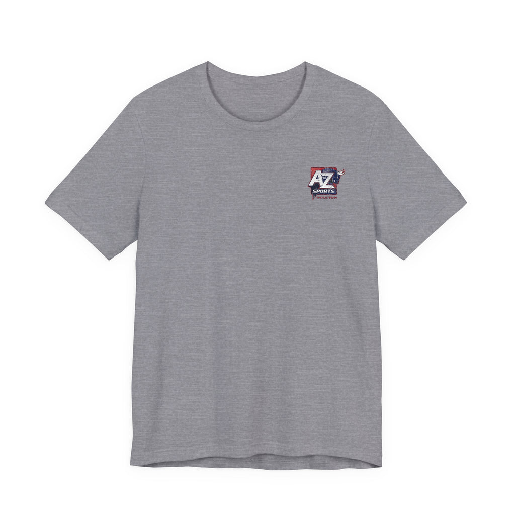 A to Z Sports Texans Distressed Pocket T-Shirt