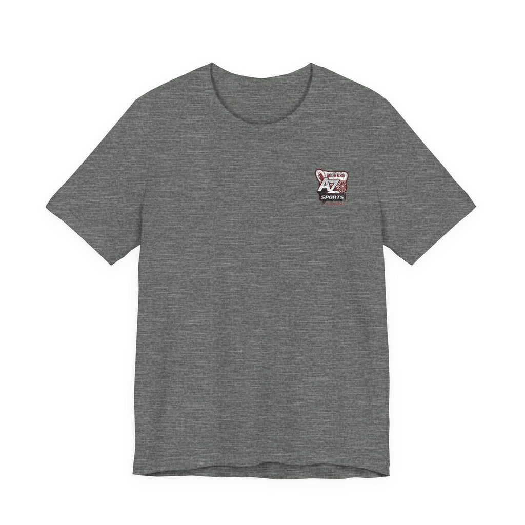 A to Z Sports Oklahoma Distressed Pocket T-Shirt