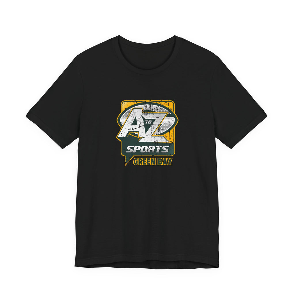 A to Z Sports Packers Distressed T-Shirt