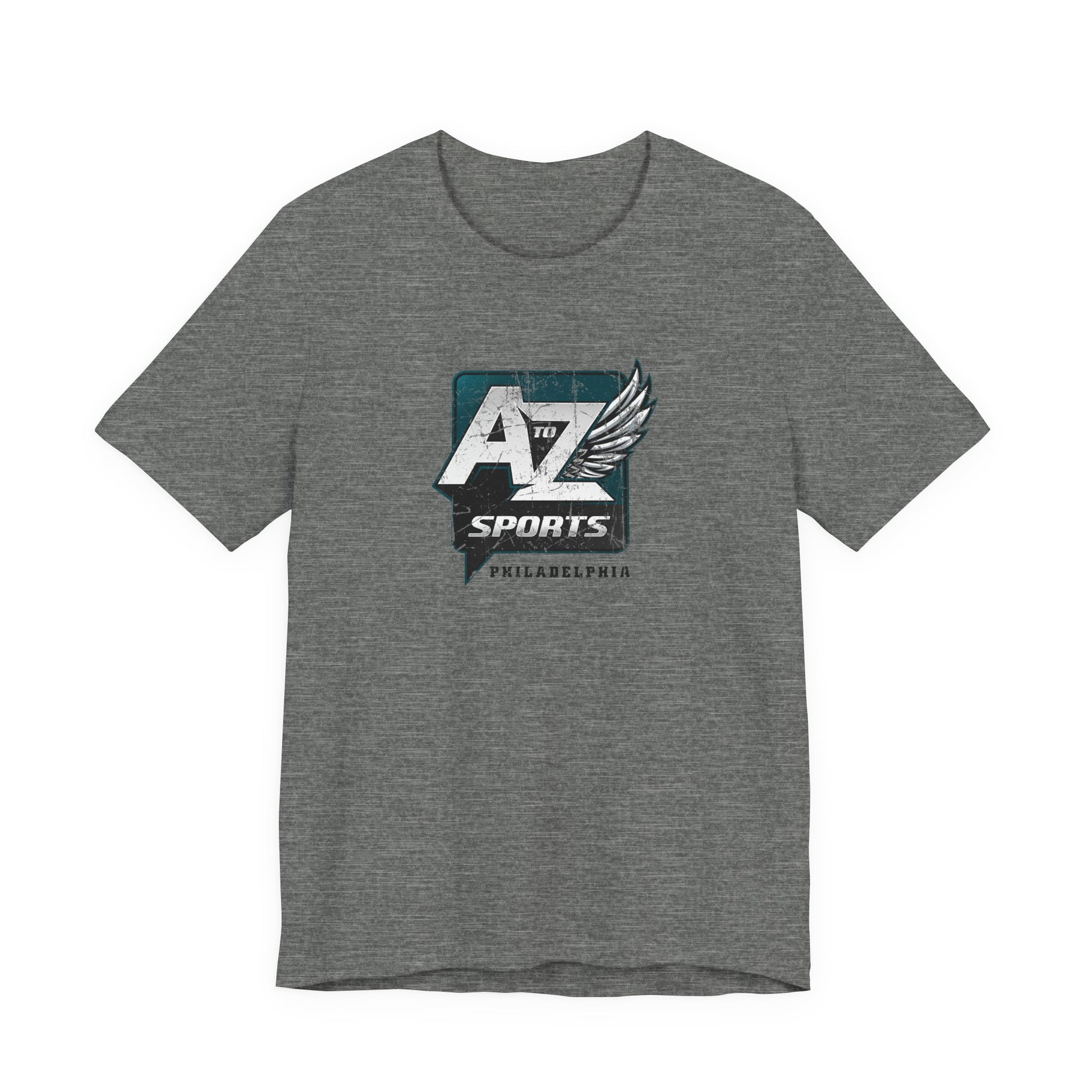 A to Z Sports Eagles Distressed T-Shirt