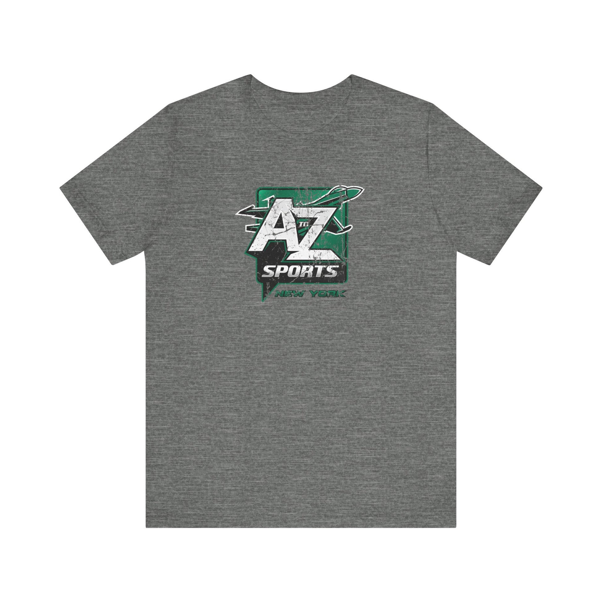 A to Z Sports Jets Distressed T-Shirt