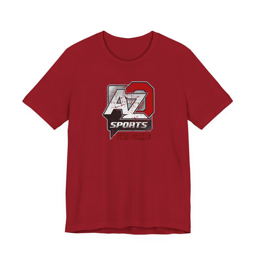 A to Z Sports Ohio State Distressed T-Shirt