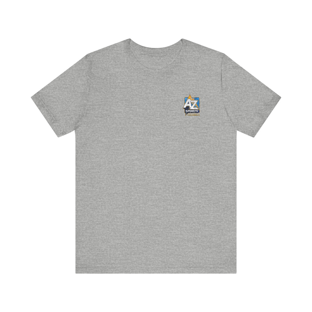 A to Z Sports Chargers Distressed Pocket T-Shirt