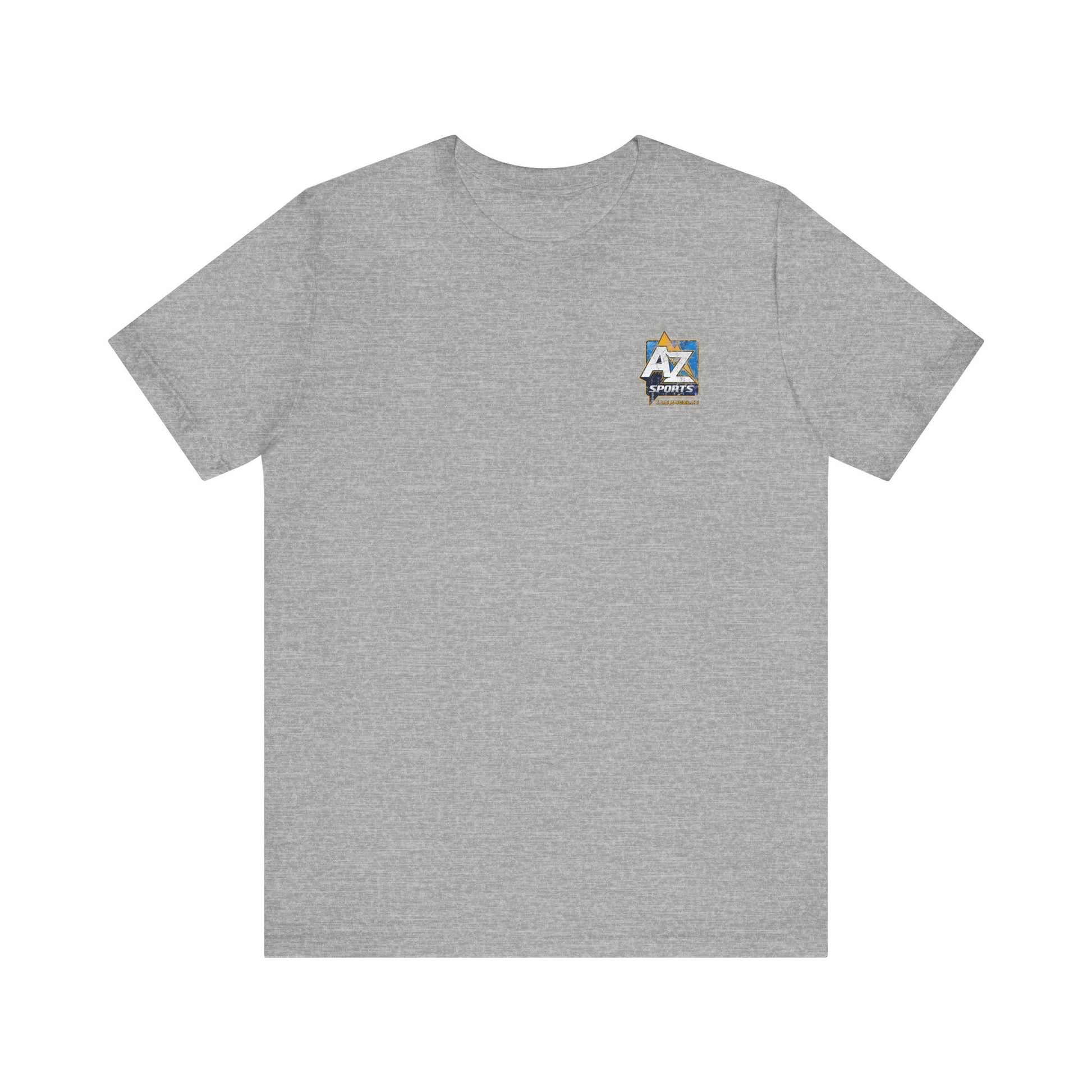 A to Z Sports Chargers Distressed Pocket T-Shirt